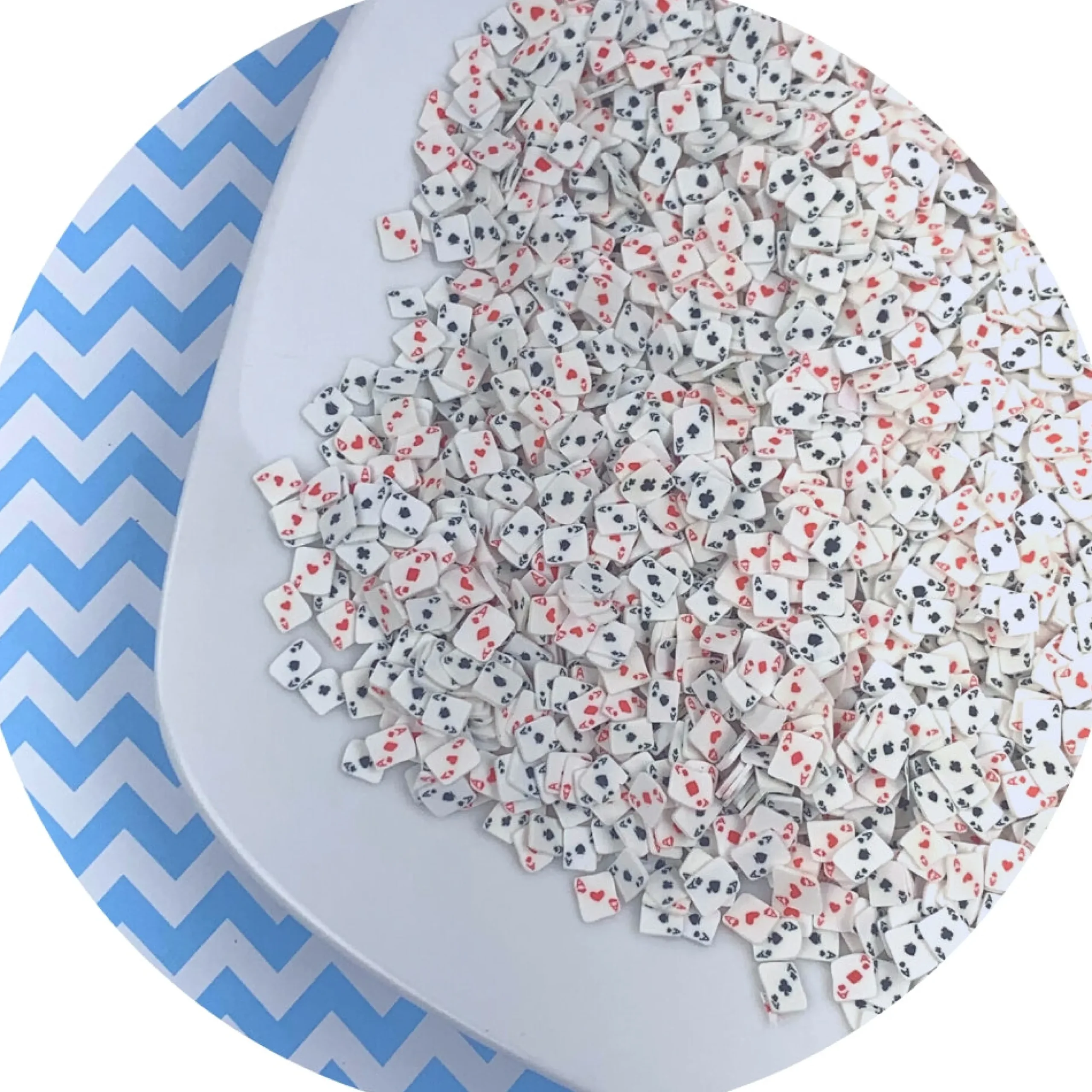 Ace Playing Card Fimo Slices