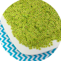 Avocado Fimo Slices