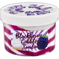 Blackberry Cobbler Sundae