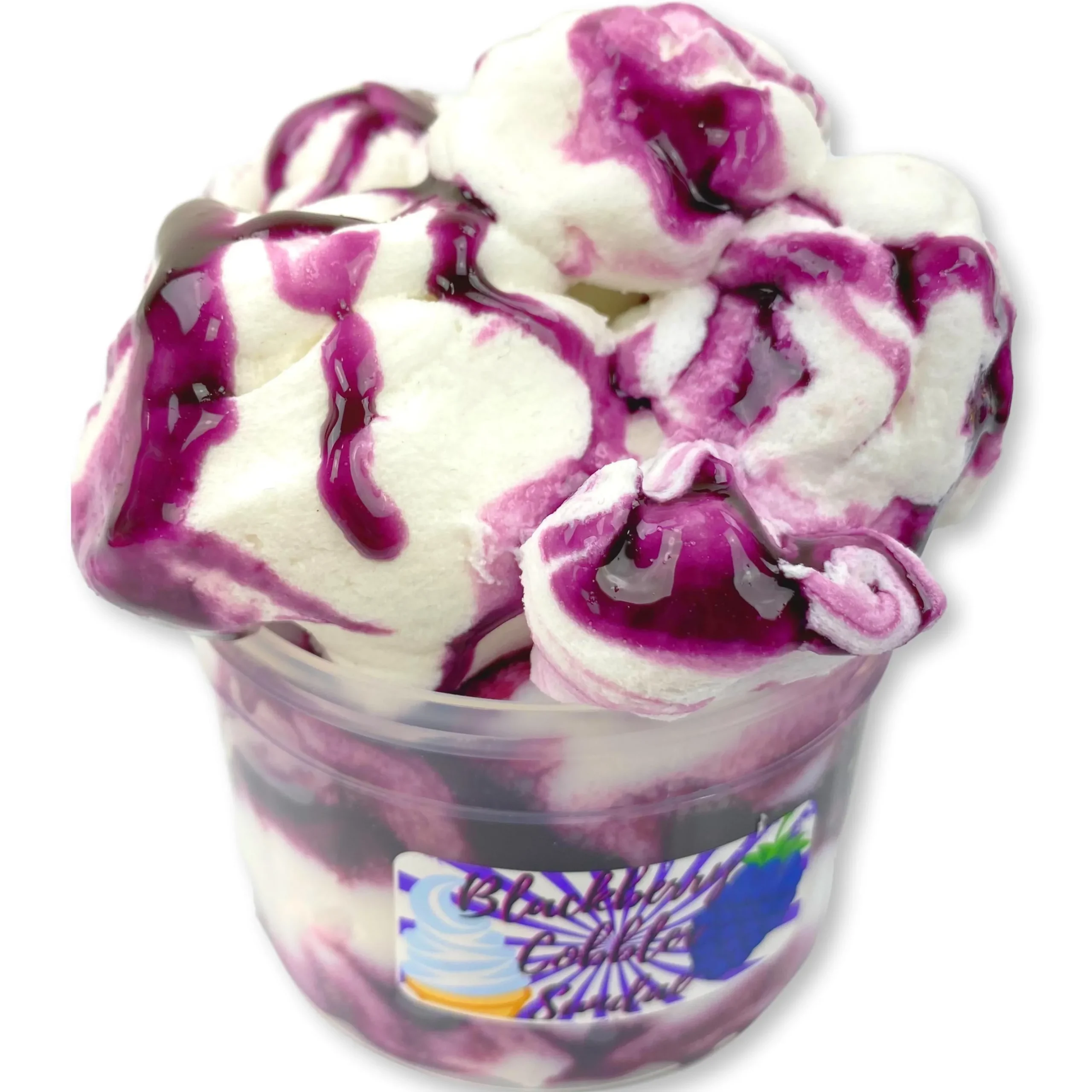 Blackberry Cobbler Sundae