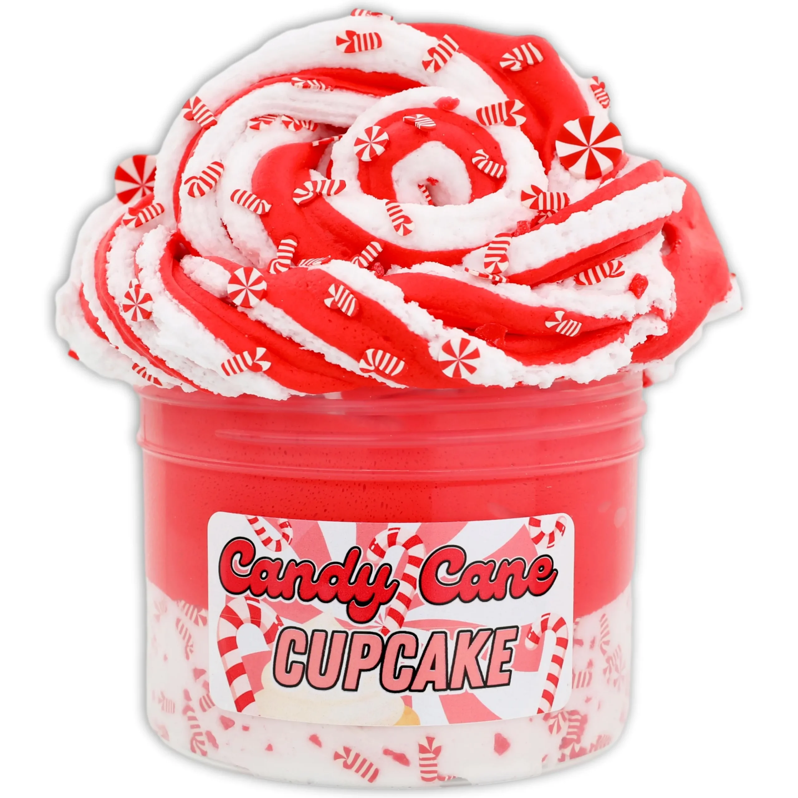 Candy Cane Cupcake