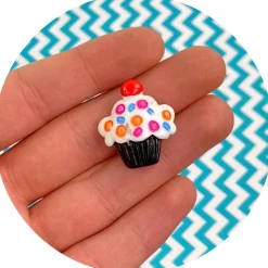 Chocolate Cupcake Charm