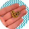 Chocolate Dipped Mickey Pretzel Charm
