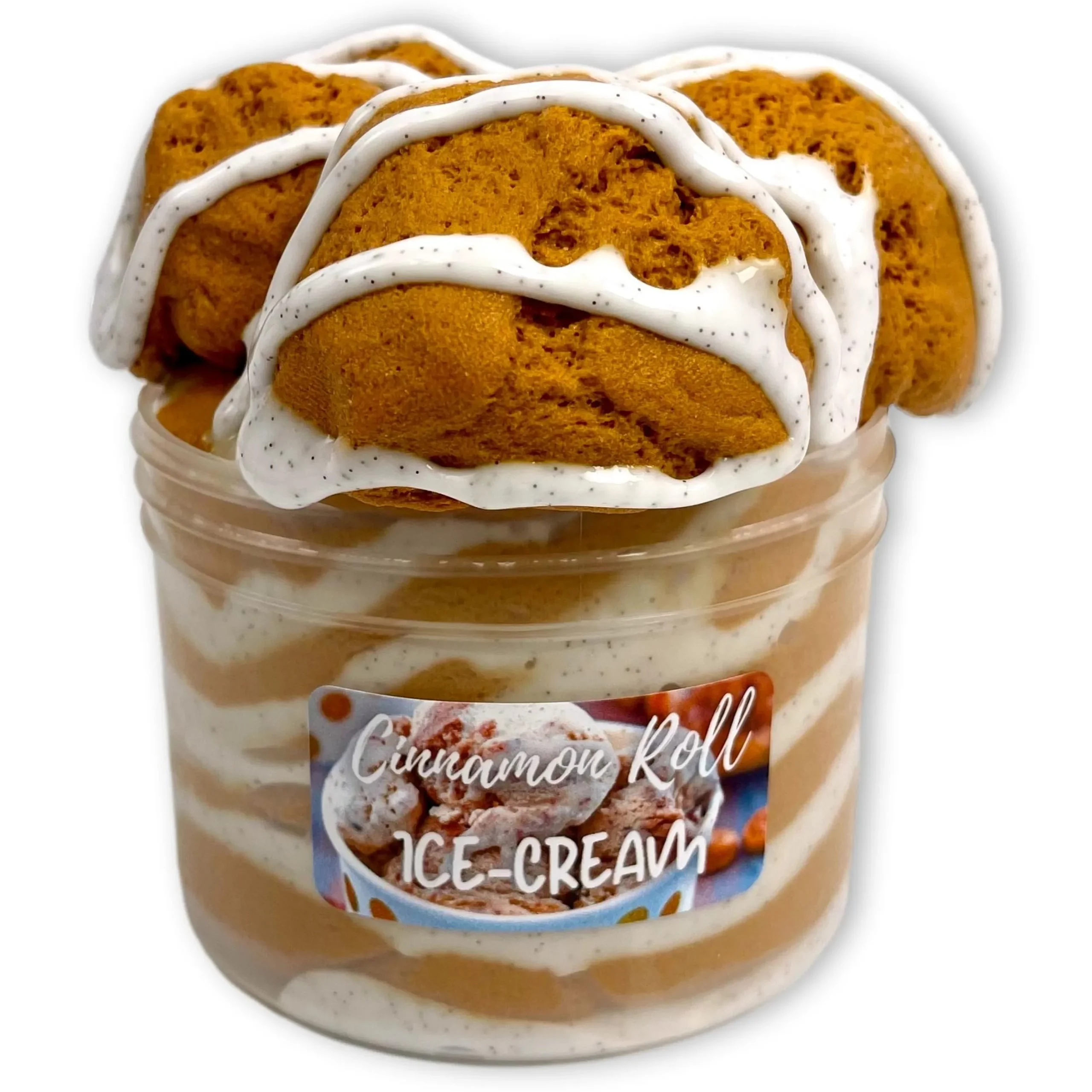 Cinnamon Roll Ice Cream