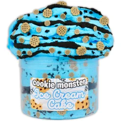 Cookie Monster Ice-Cream Cake
