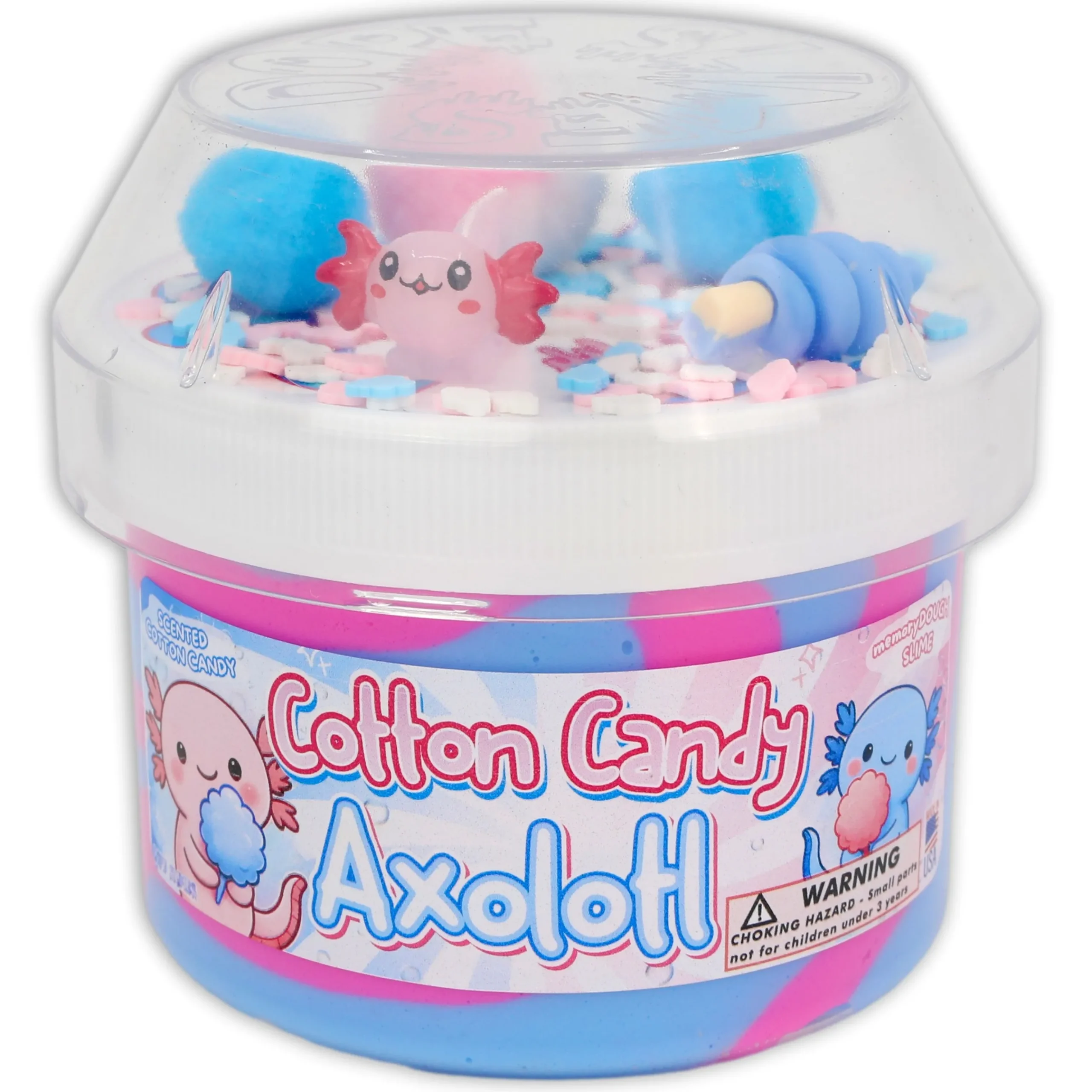 Cotton Candy Axolotl