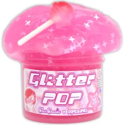 Glitter Pop! Travel Slime Charm Keychain Dope Slimes x CharCharms Collab