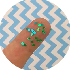 Green Holographic Stars
