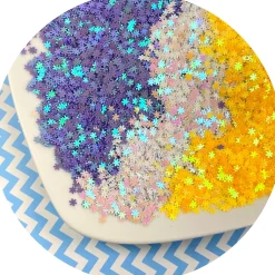 Holographic Snow Flakes - 3 colors!
