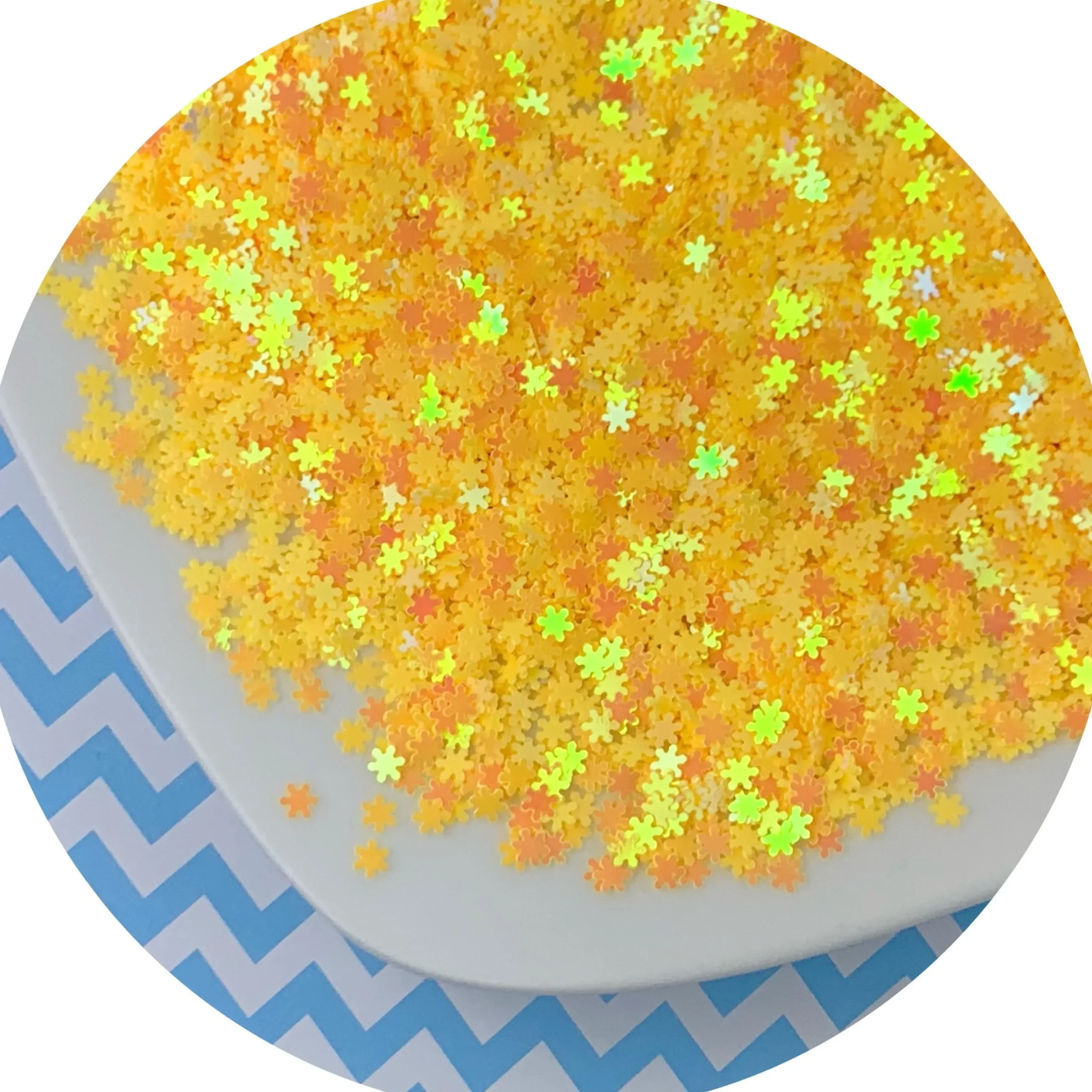 Holographic Snow Flakes - 3 colors!