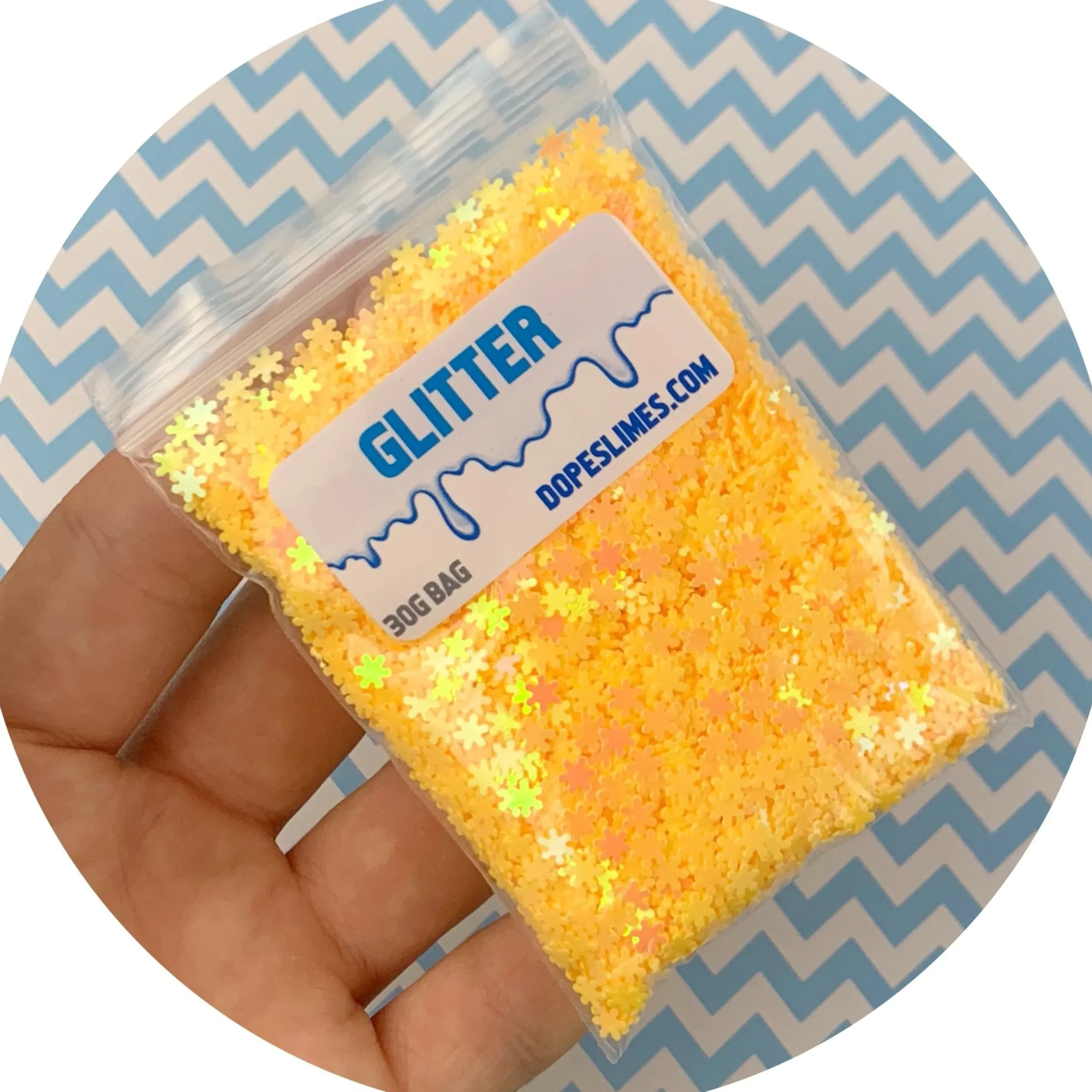 Holographic Snow Flakes - 3 colors!