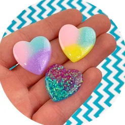 Jumbo Heart Charms
