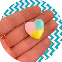 Jumbo Heart Charms