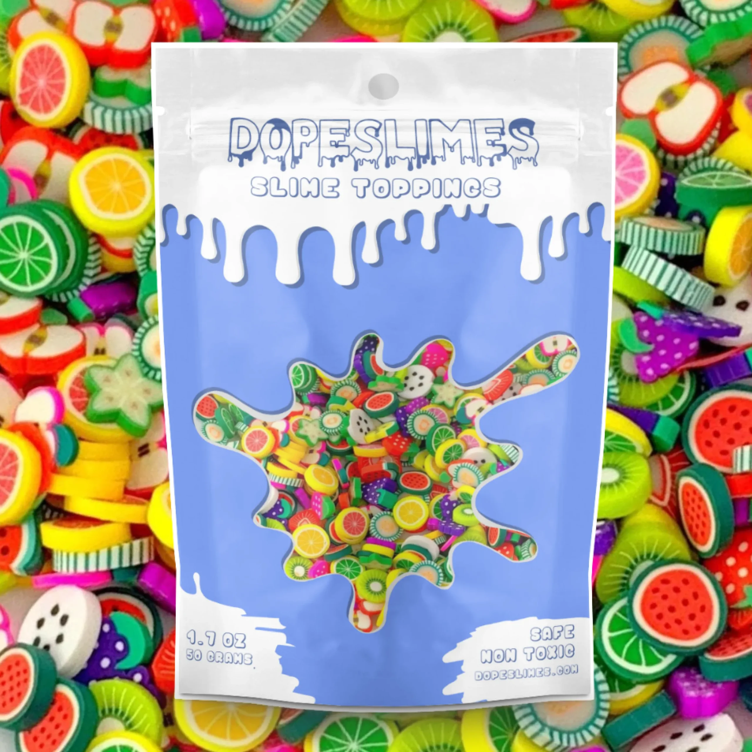 Jumbo Mixed Fruit Fimo Slices