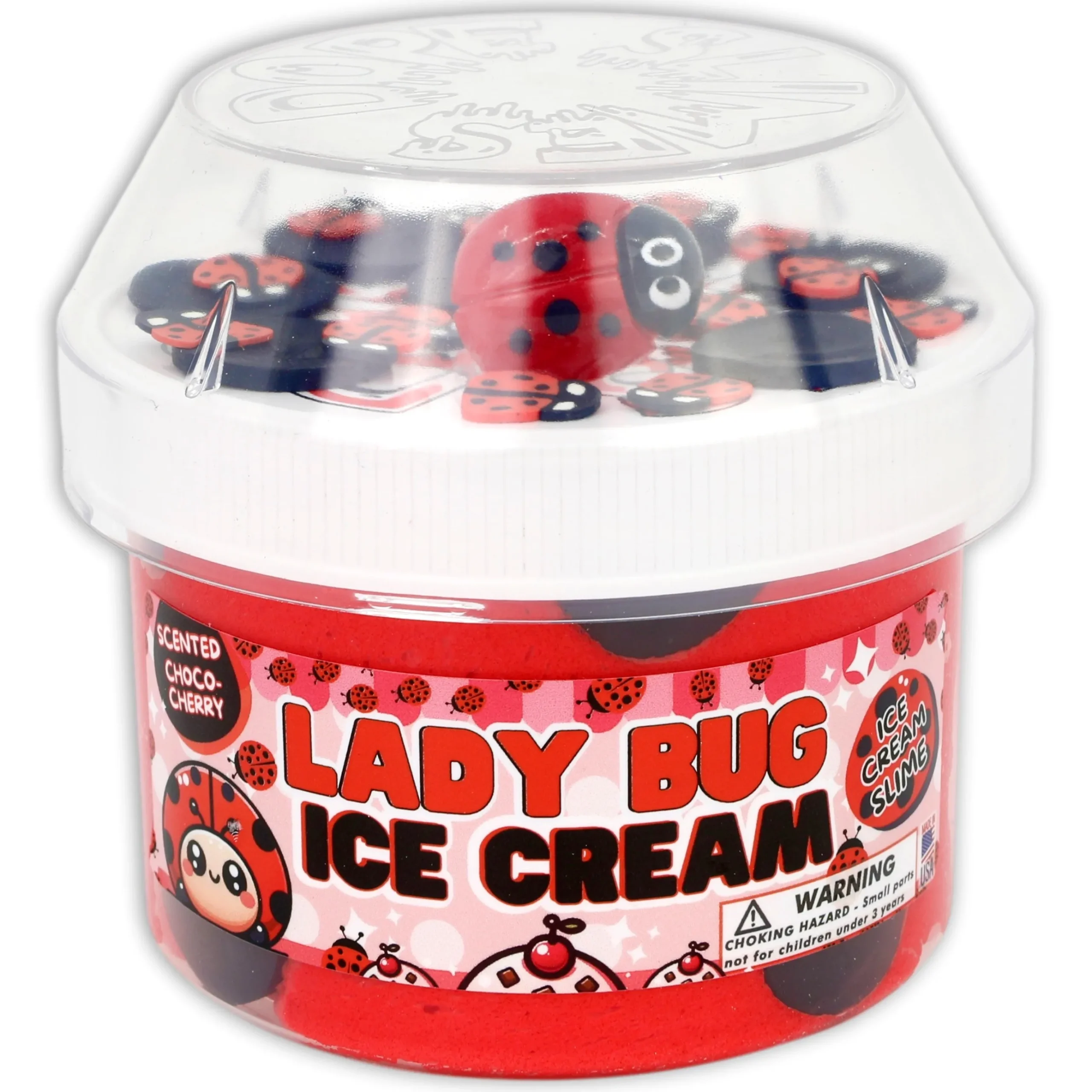 Ladybug Ice Cream