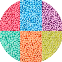 Large Pastel Foam Beads