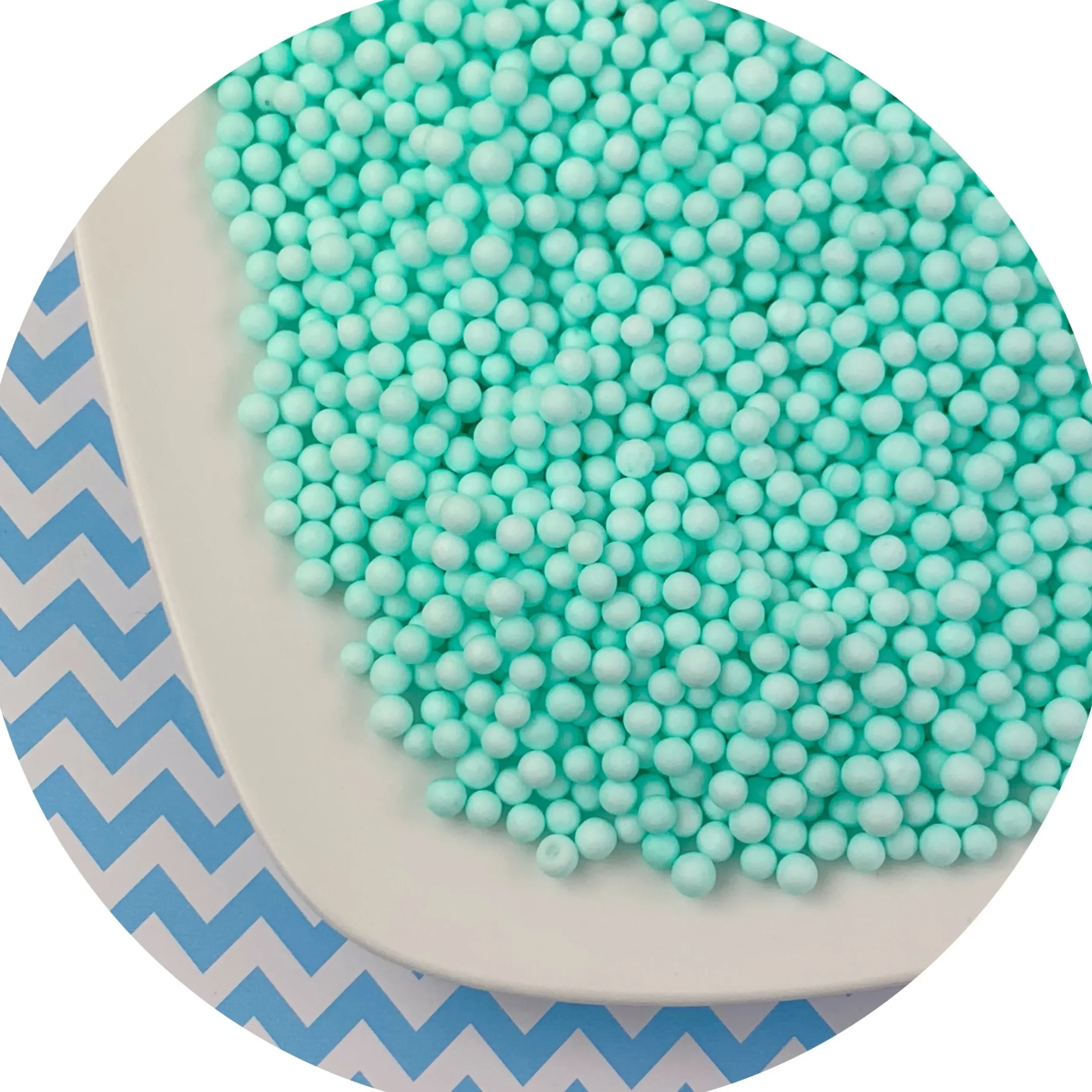 Large Pastel Foam Beads