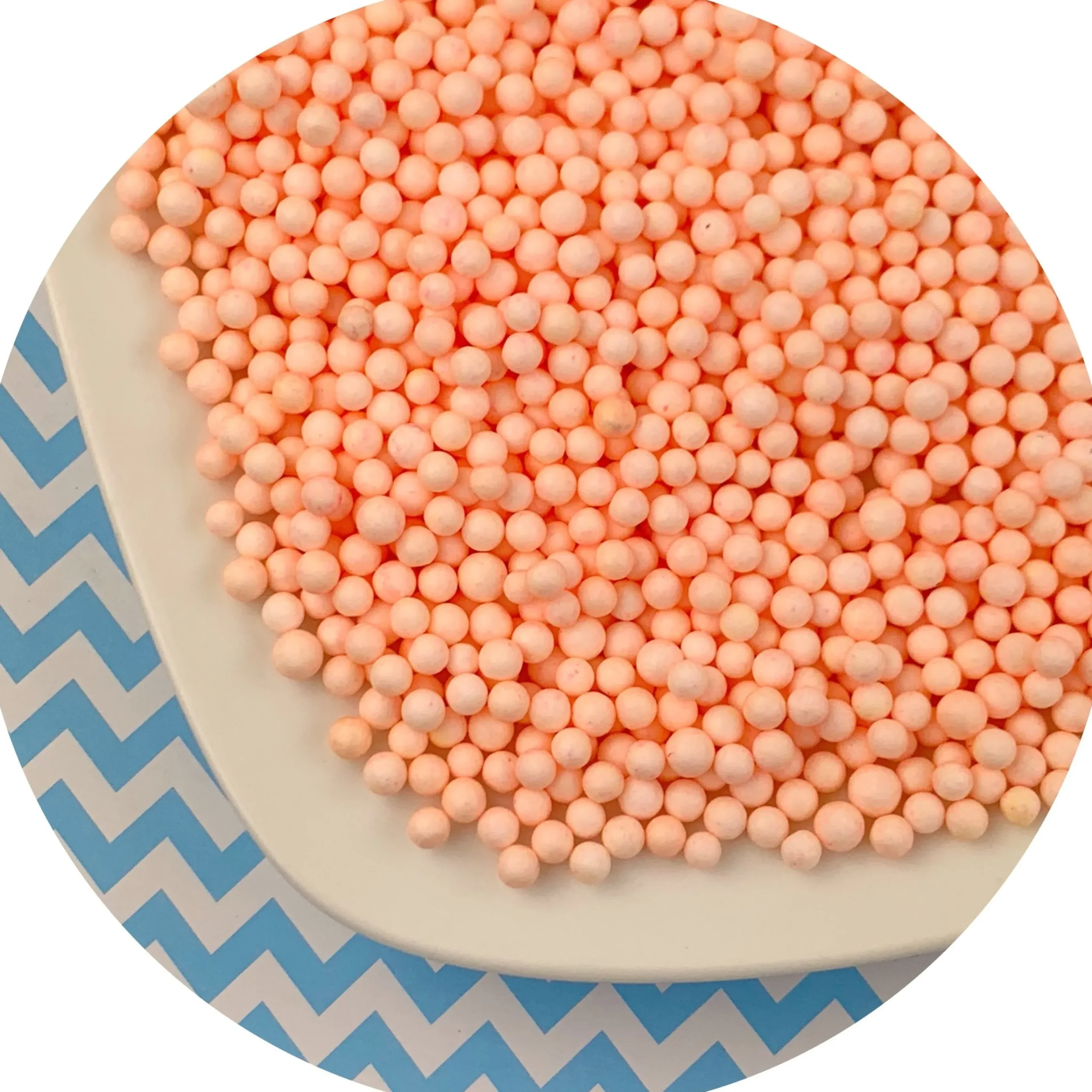 Large Pastel Foam Beads