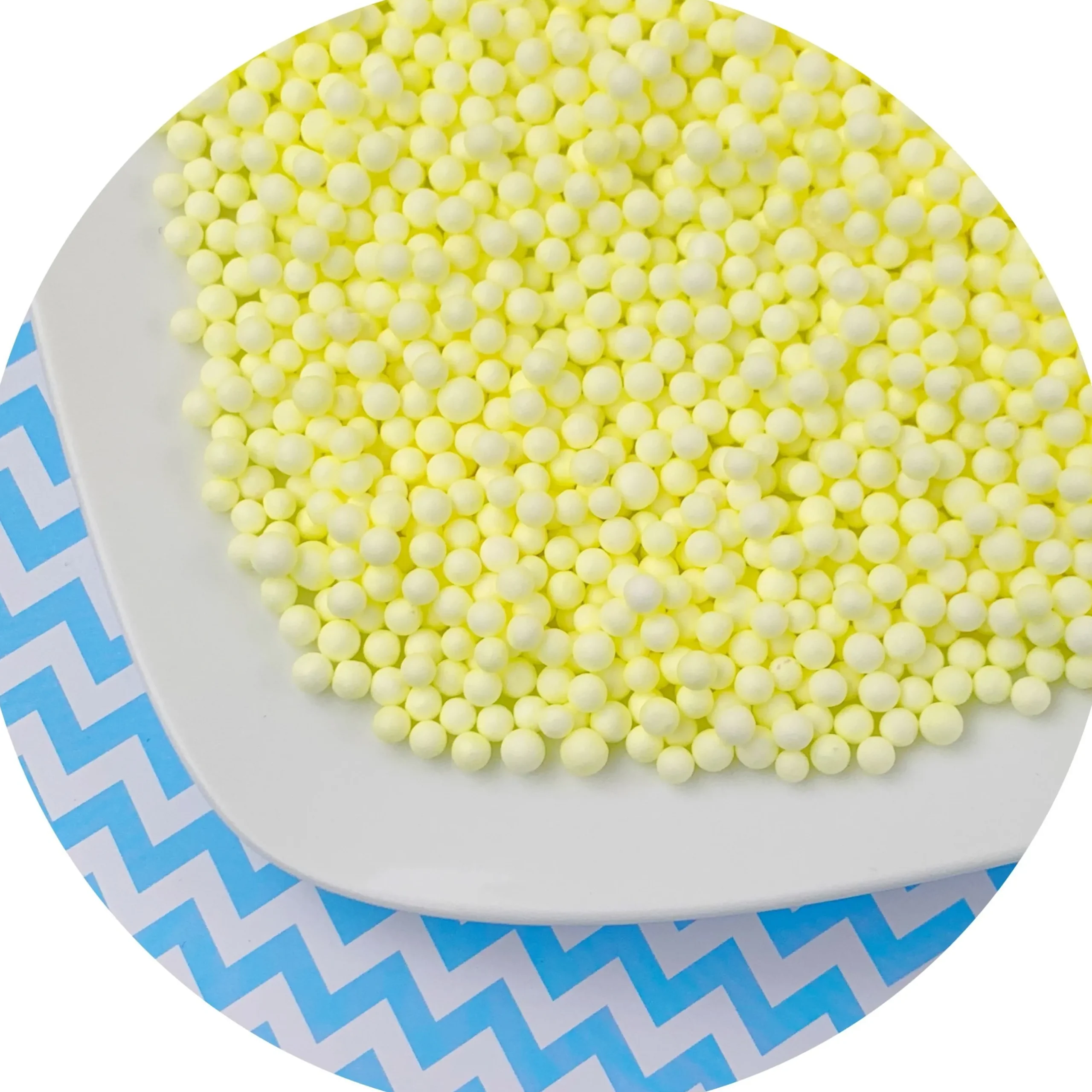Large Pastel Foam Beads