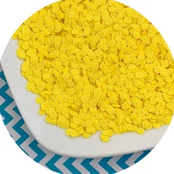 Lemon Fimo Slices