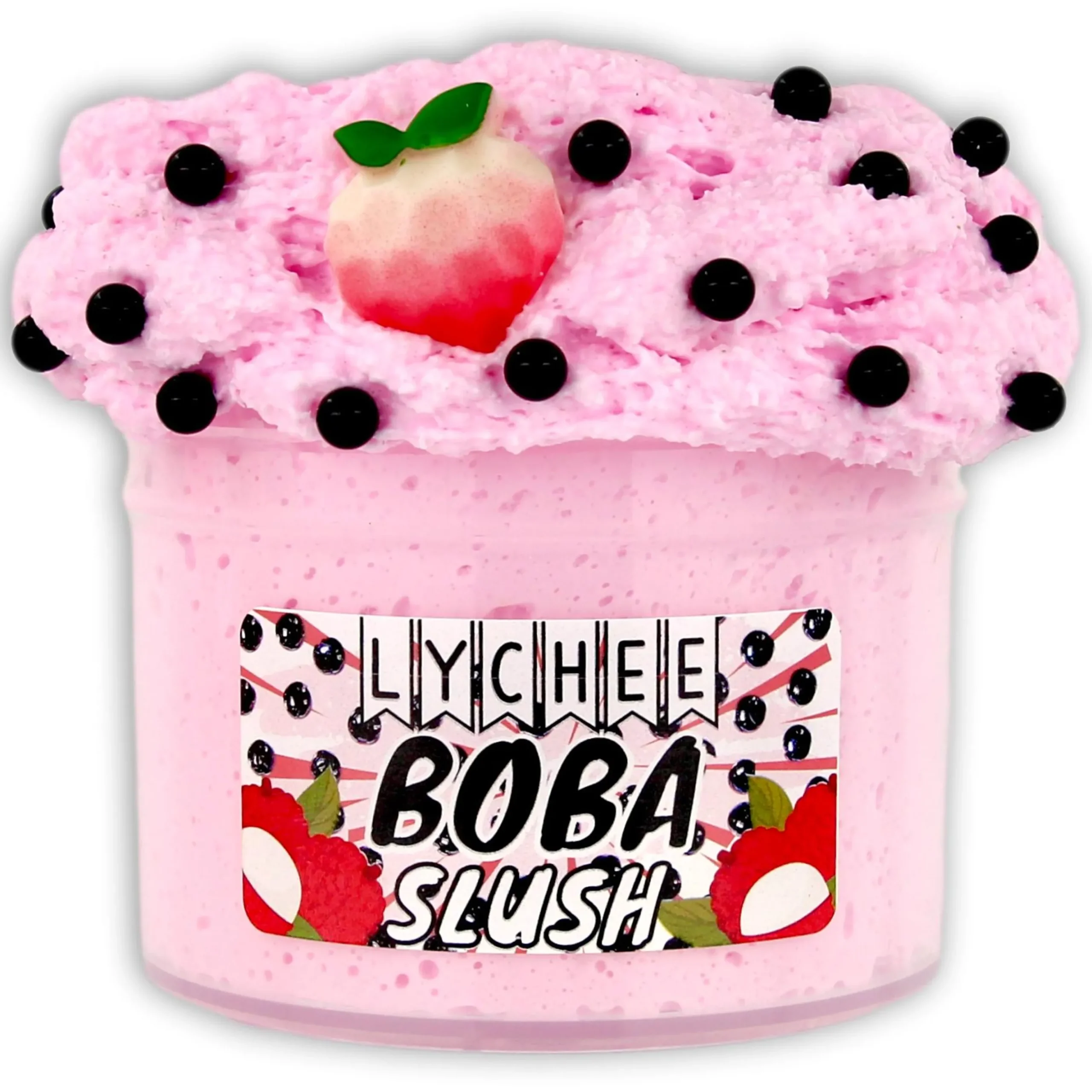 Lychee Boba Slush