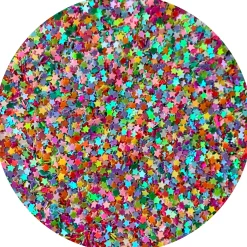 Multi Colored Solid Stars
