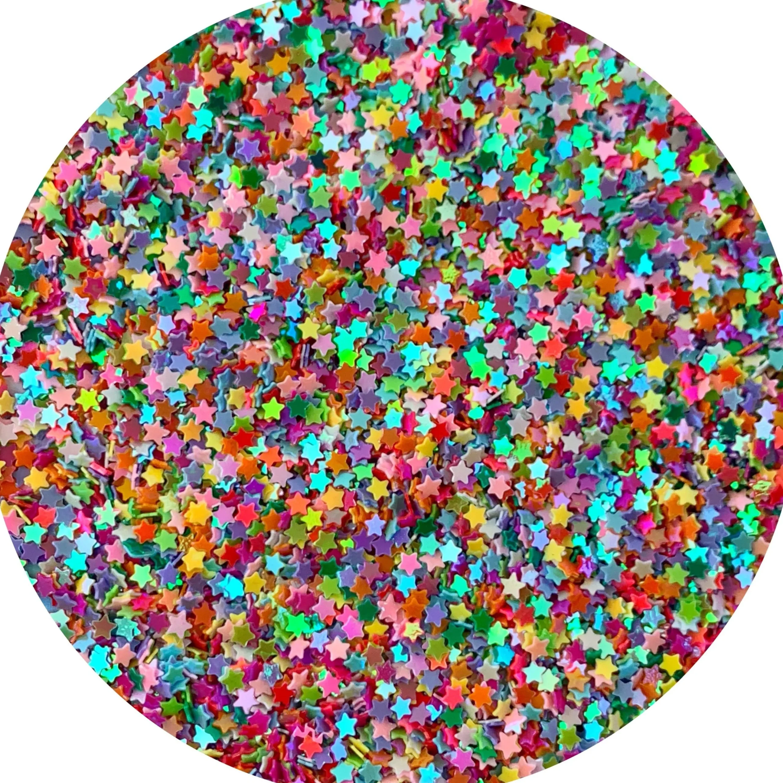Multi Colored Solid Stars