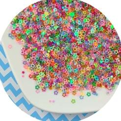 Multi Colored Stars Glitter