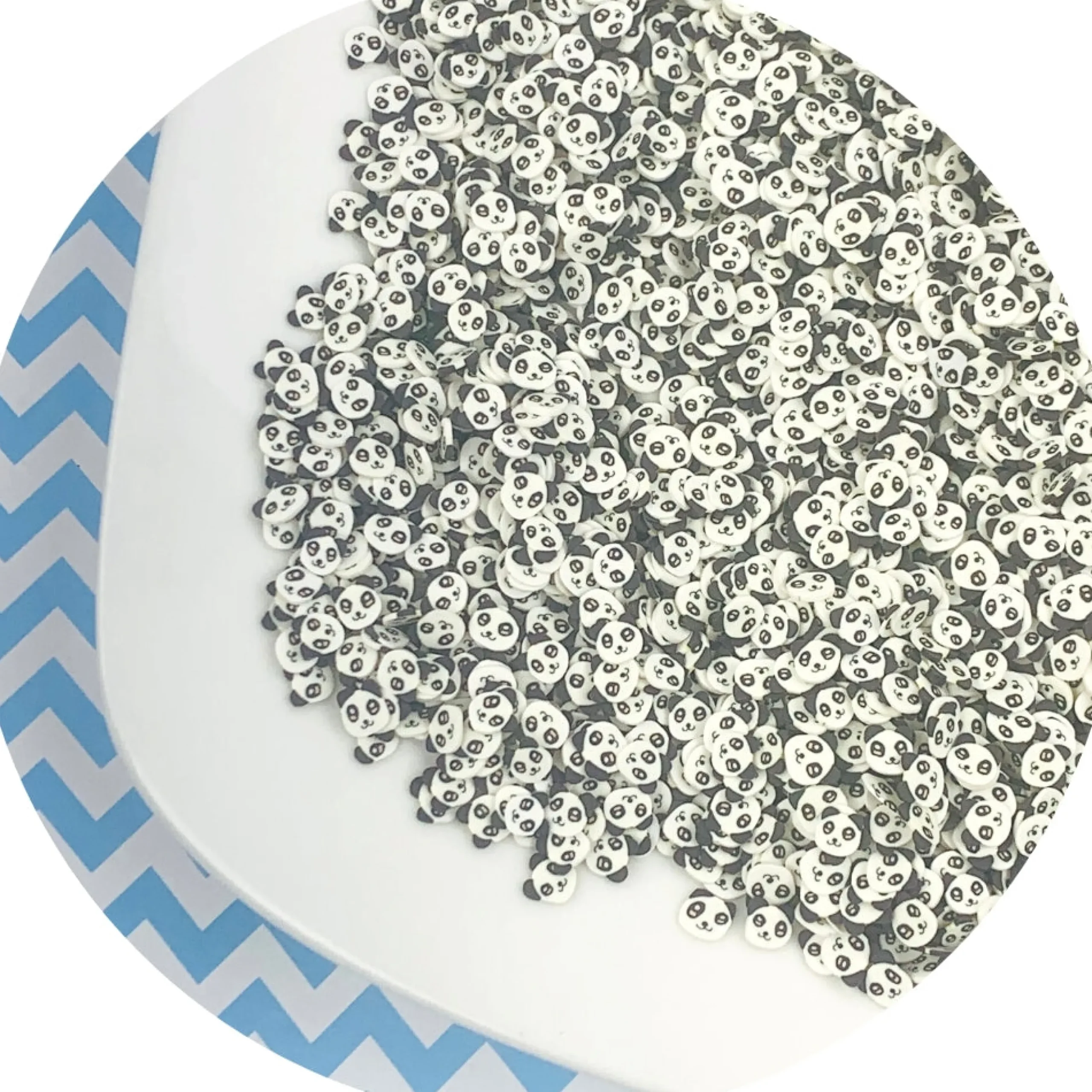 Panda Fimo Slices