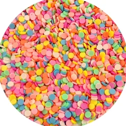 Pastel Circle Fimo Sprinkles