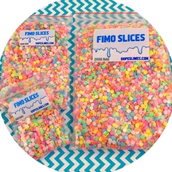 Pastel Circle Fimo Sprinkles