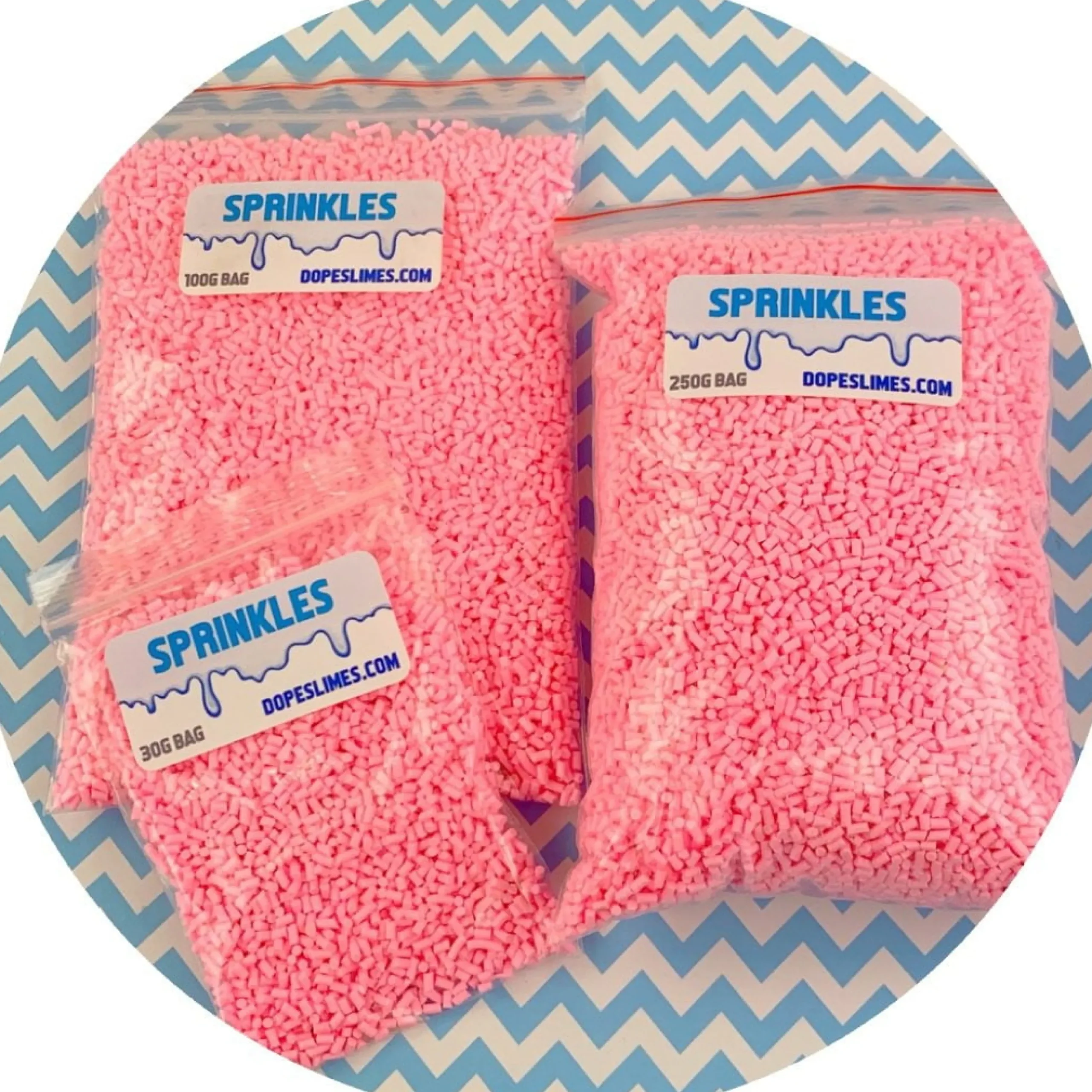 Pastel Pink Sprinkles