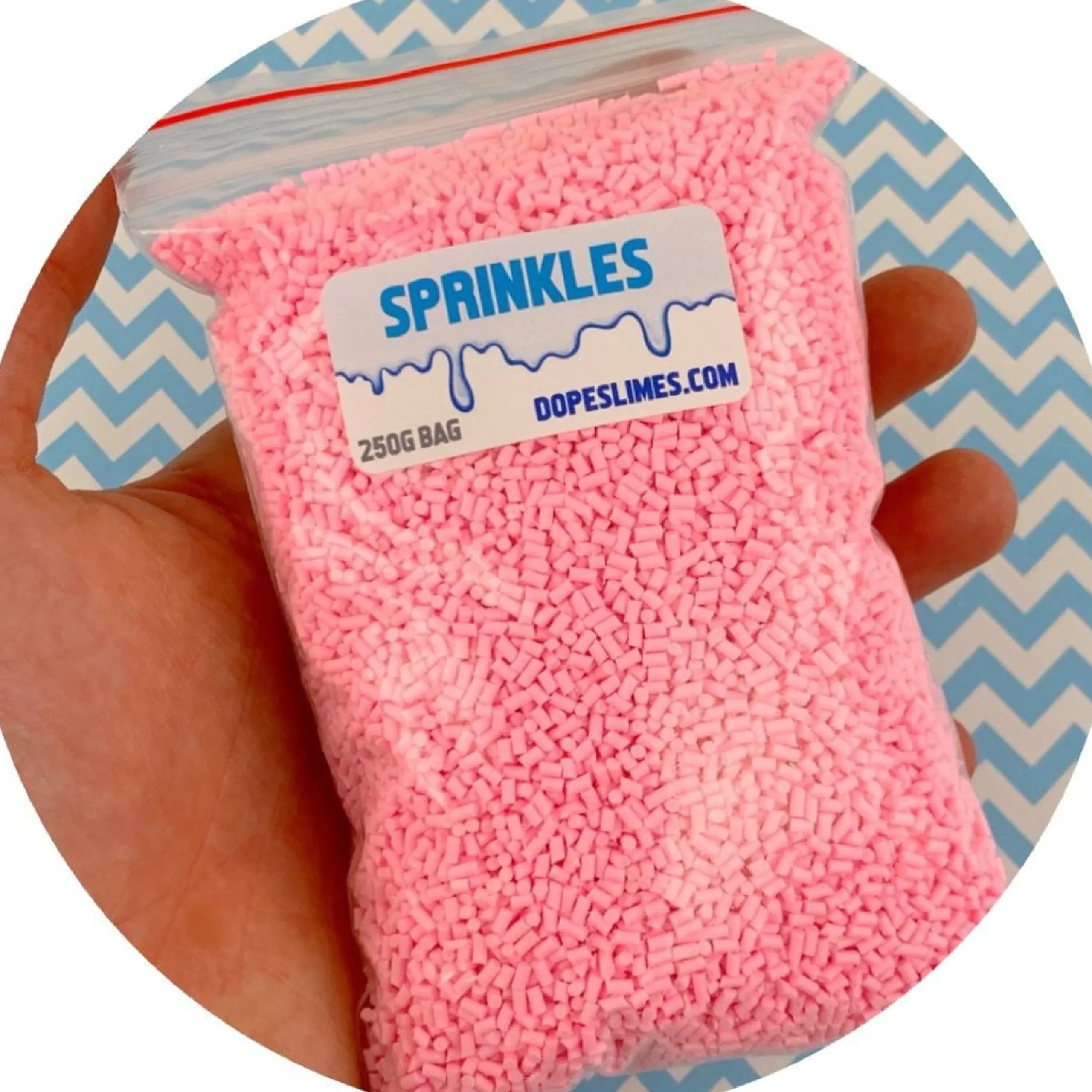 Pastel Pink Sprinkles