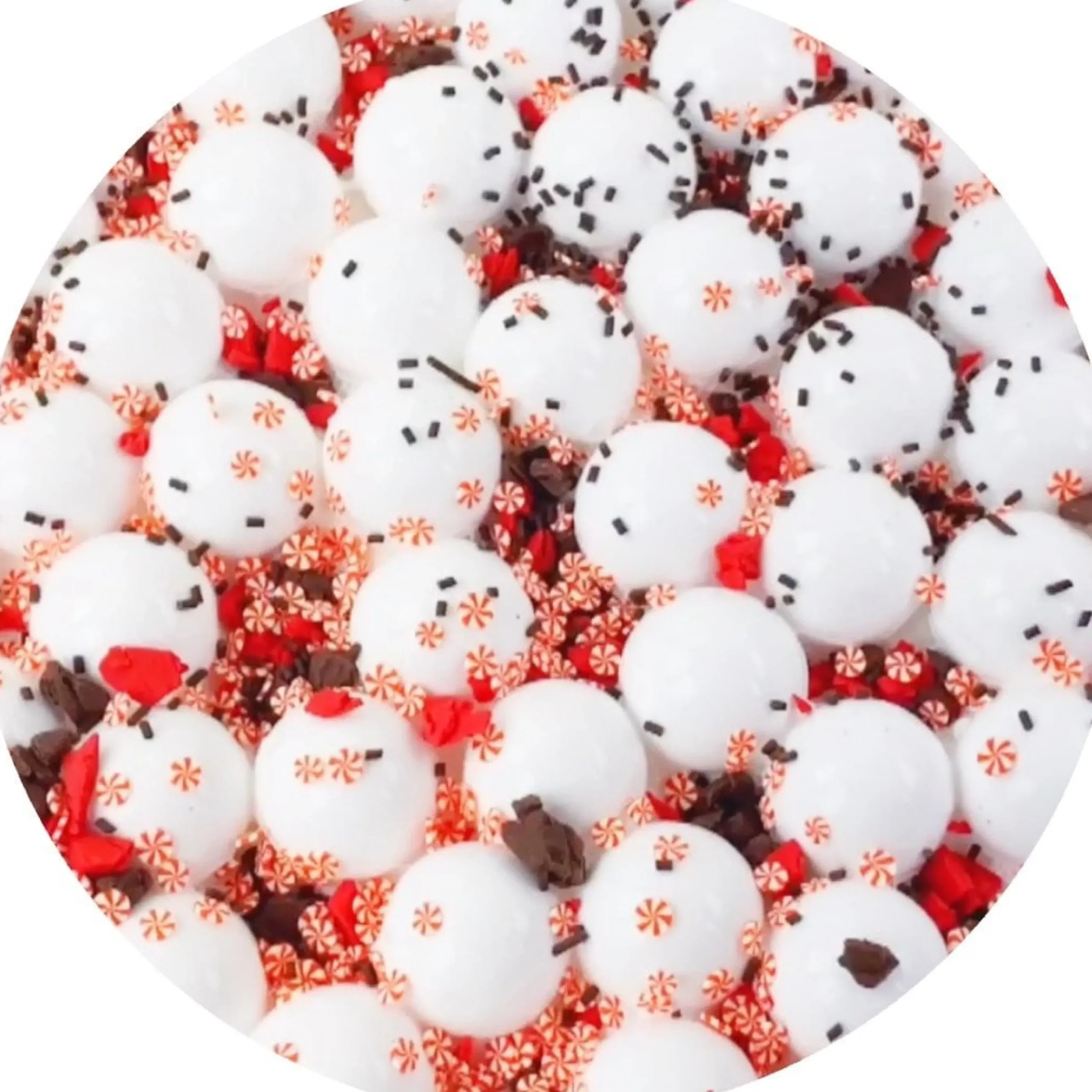 Peppermint Bark Cake Pops