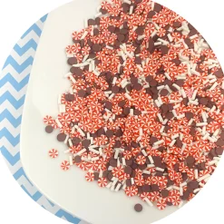 Peppermint Bark Sprinkle Mix
