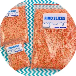 Pineapple Fimo Slices
