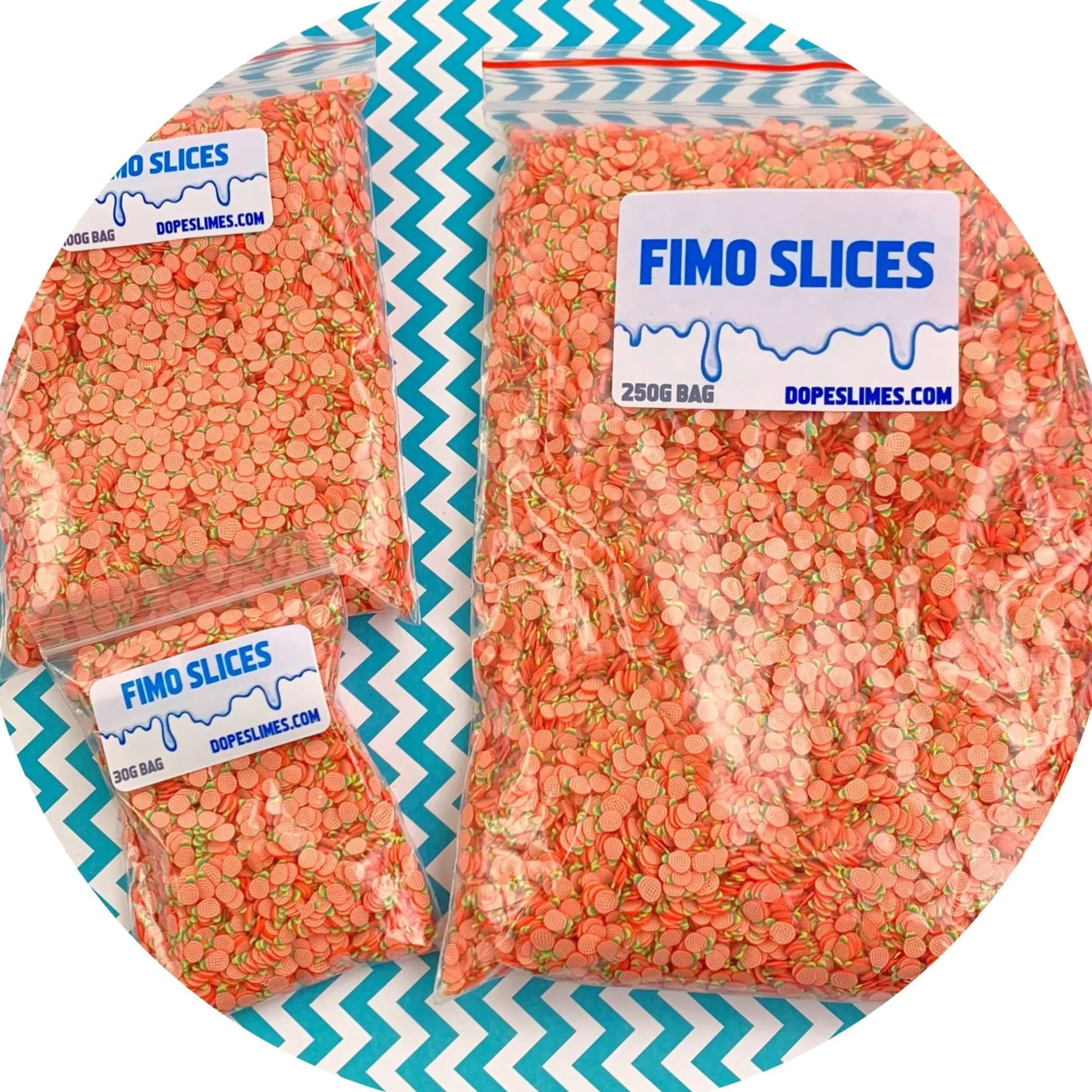 Pineapple Fimo Slices