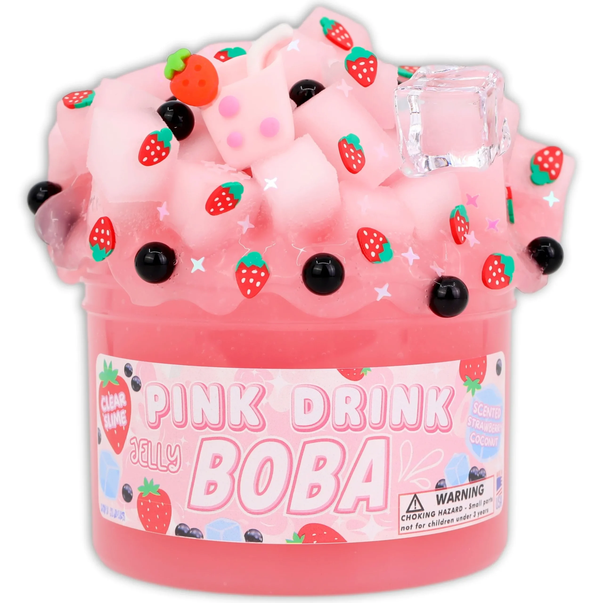 Pink Drink Jelly Boba