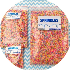 Rainbow Birthday Faux Sprinkles
