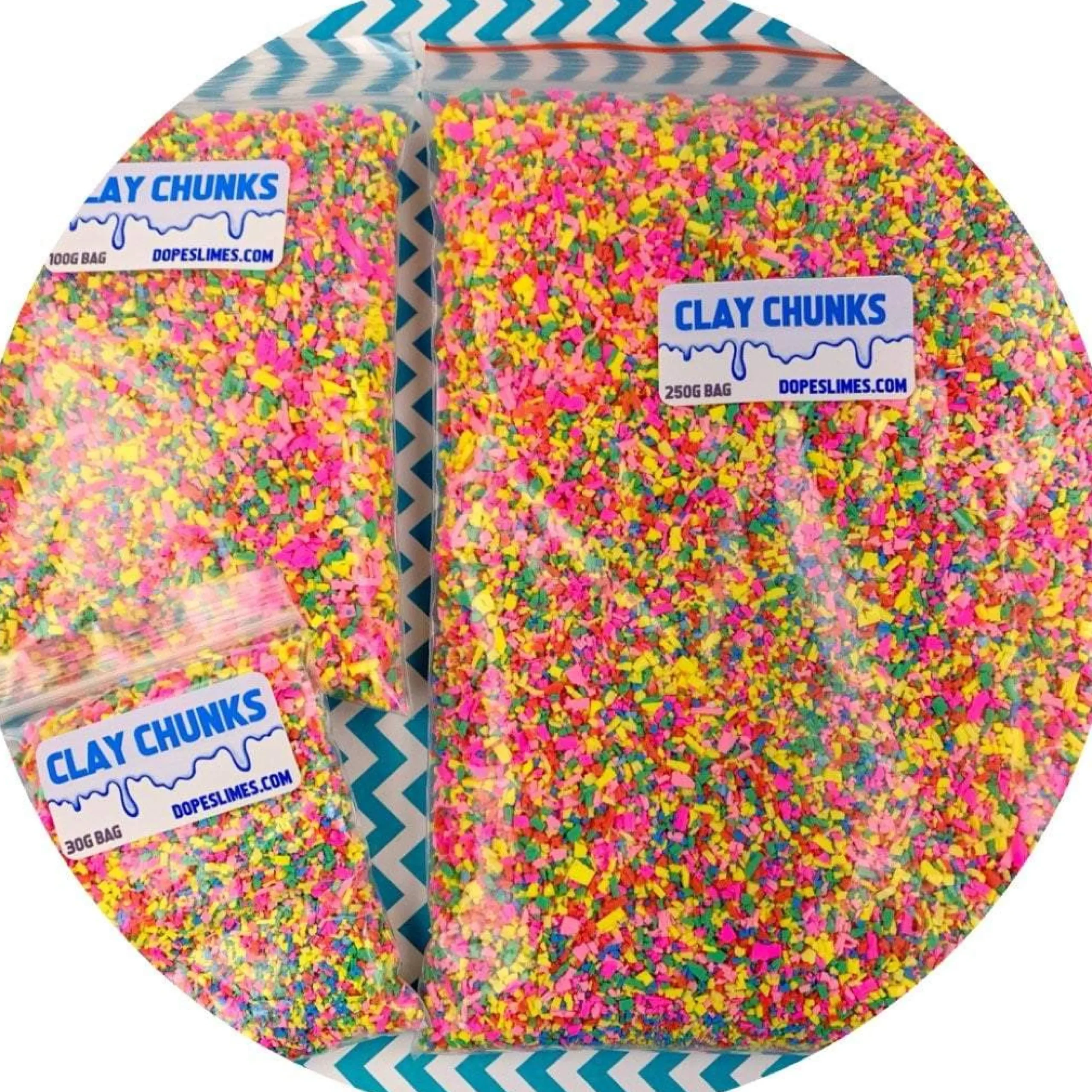Rainbow Pebble Chunk Sprinkles