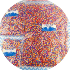 Rainbow Square Fimo Slices