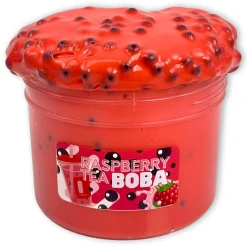Raspberry Boba Tea