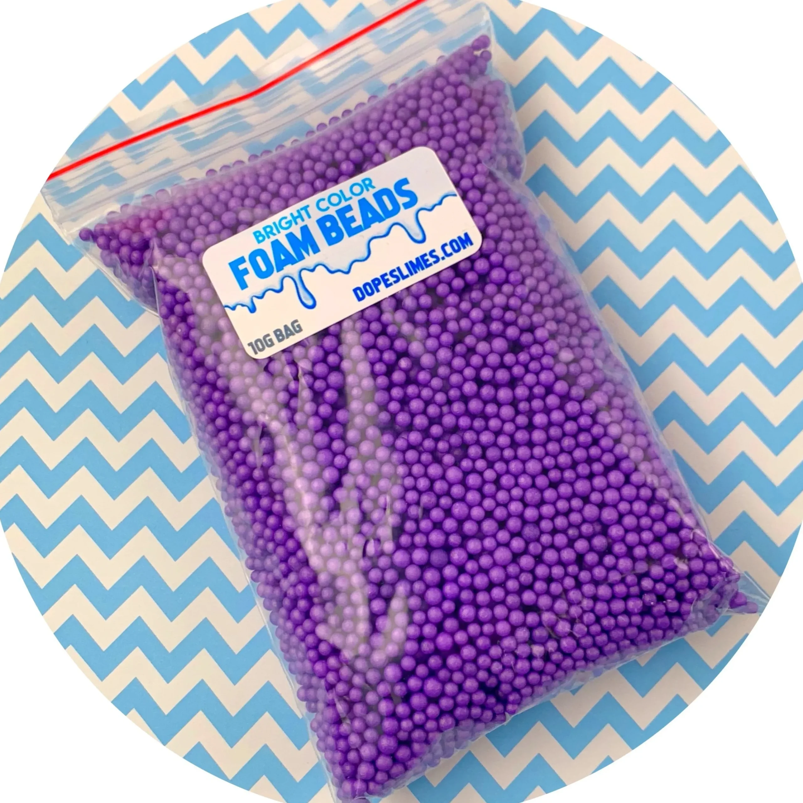 Small Bright Foam Beads