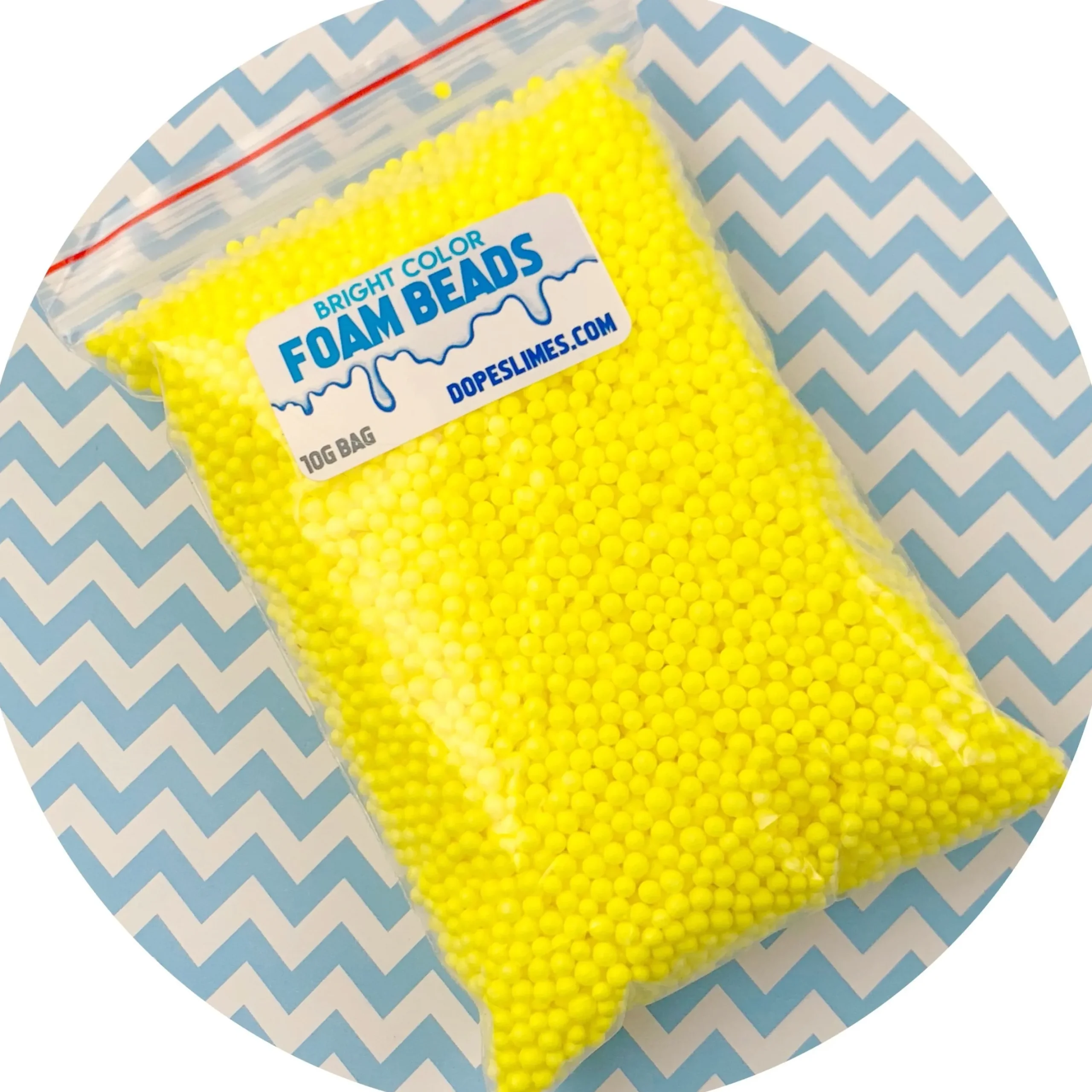 Small Bright Foam Beads