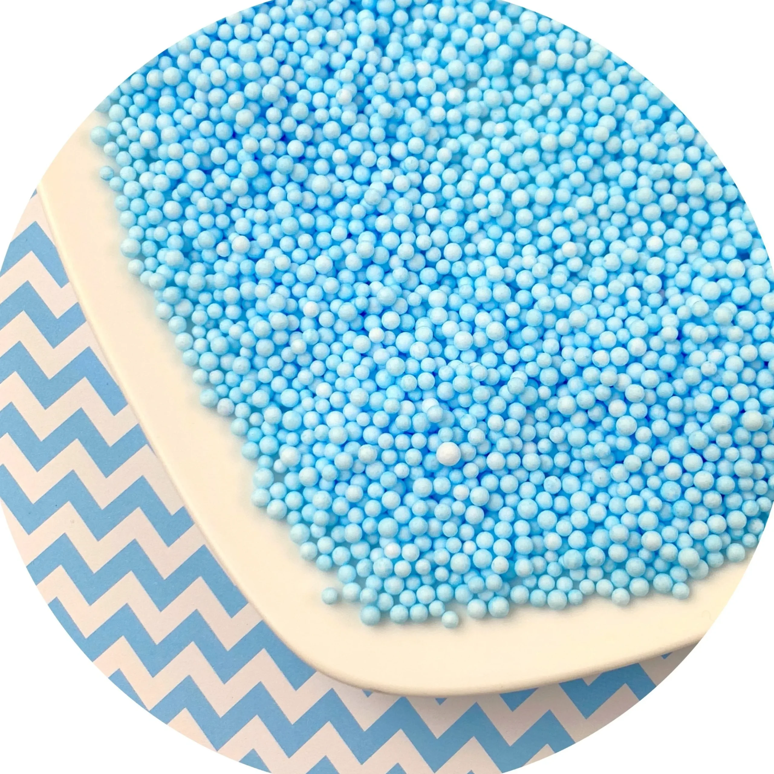 Small Pastel Foam Beads