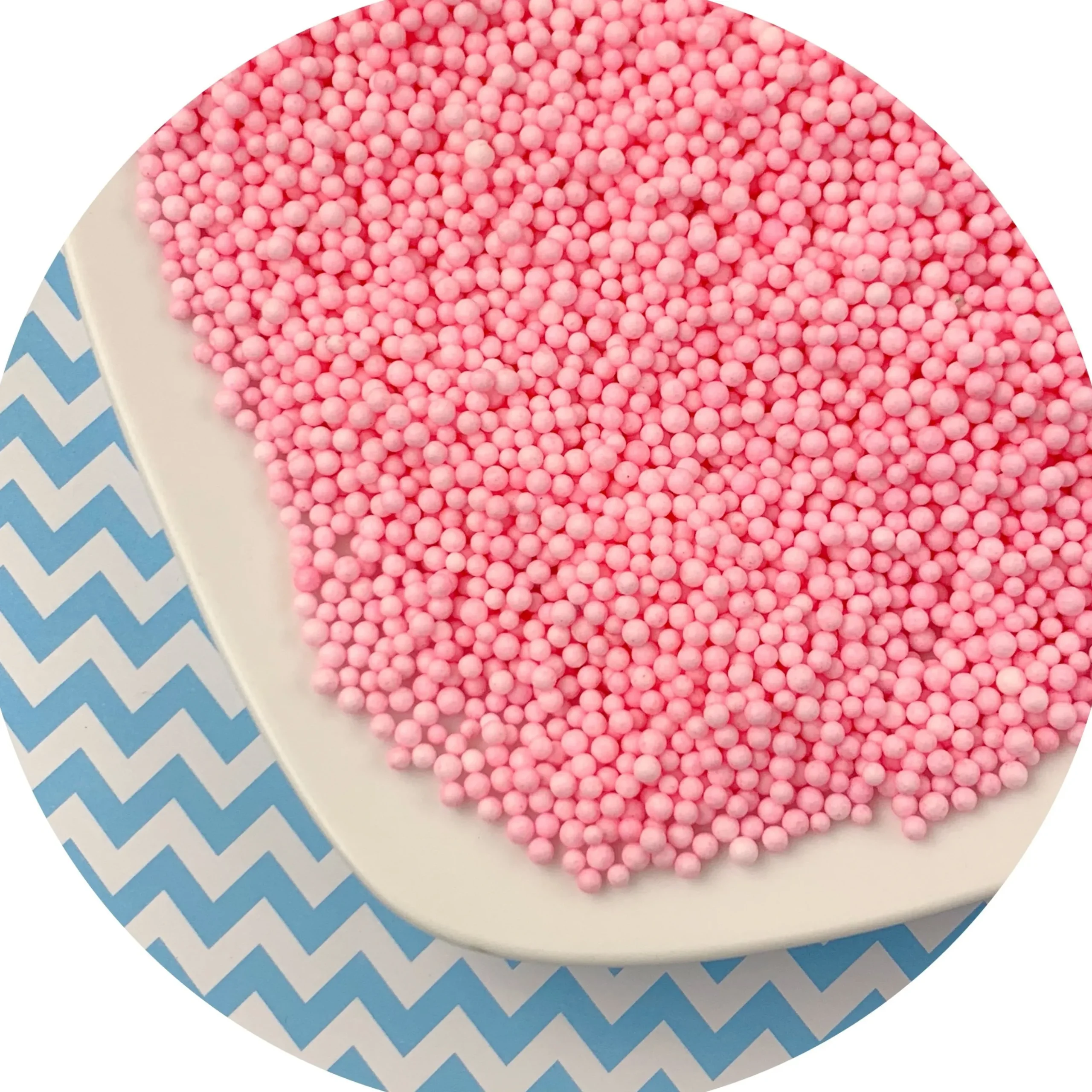 Small Pastel Foam Beads