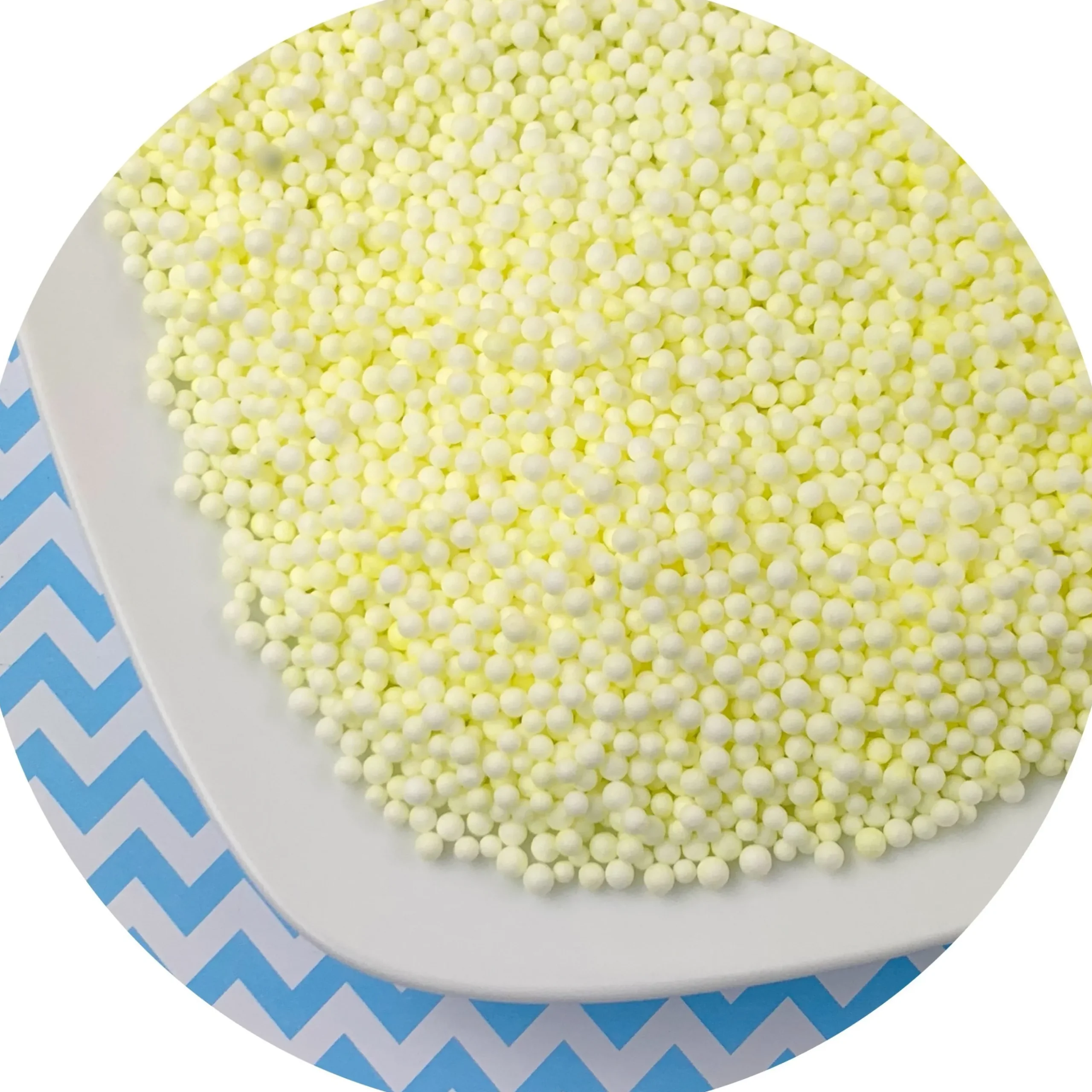 Small Pastel Foam Beads