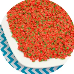 Strawberry Fimo Slices