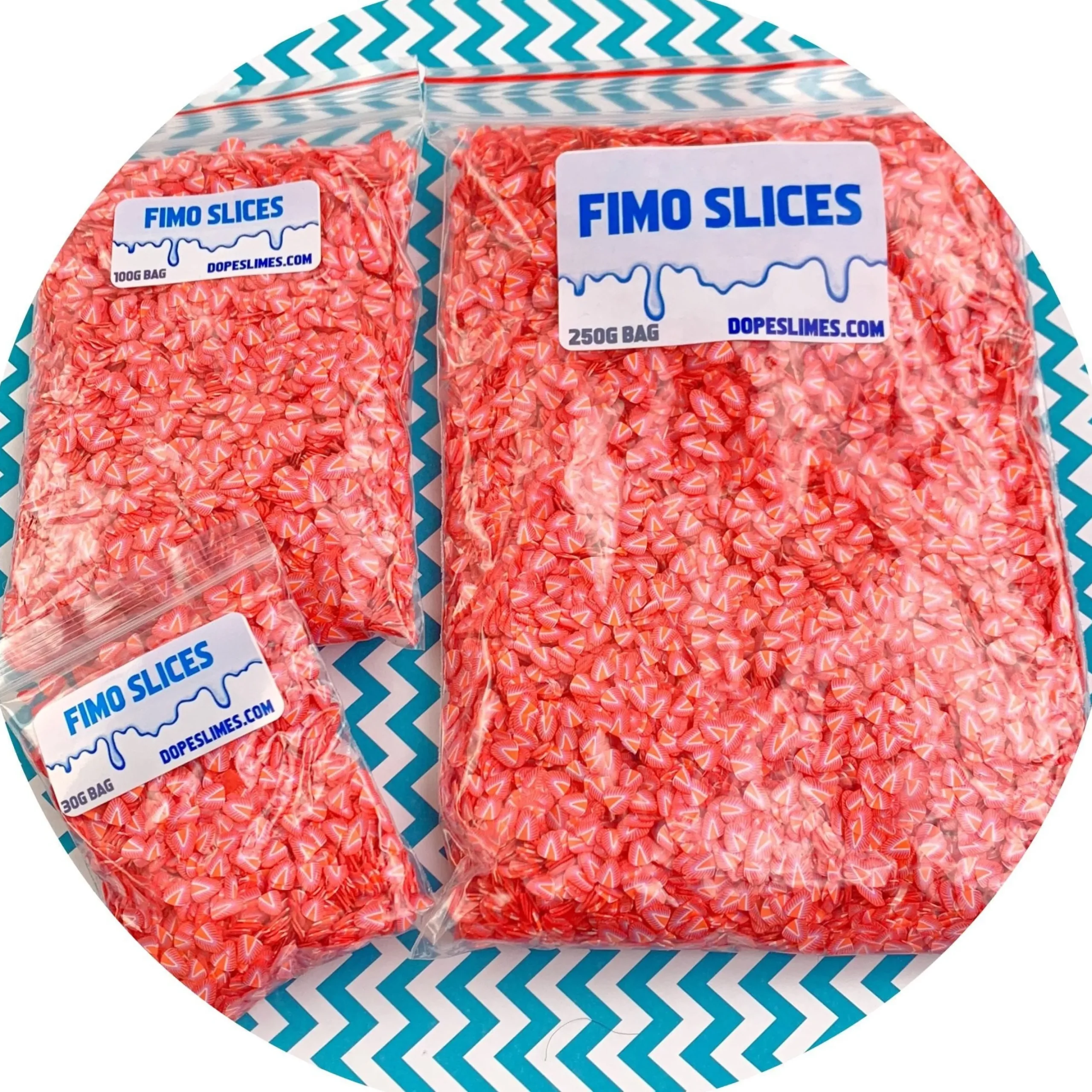 Strawberry Fimo Slices V2