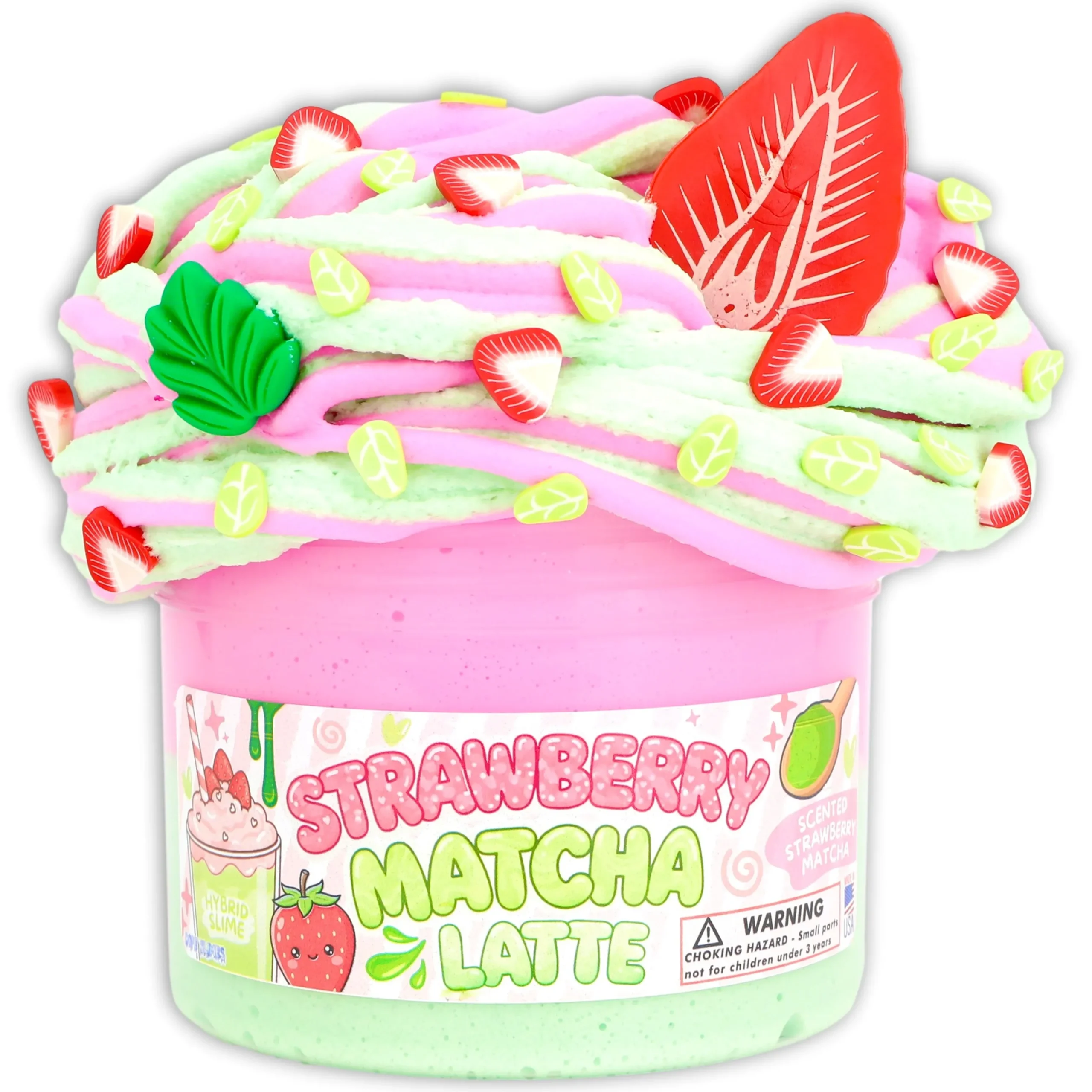 Strawberry Matcha Latte